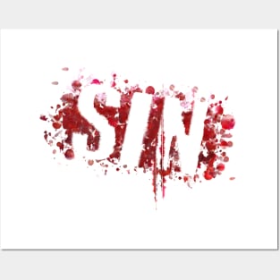 Sin Posters and Art